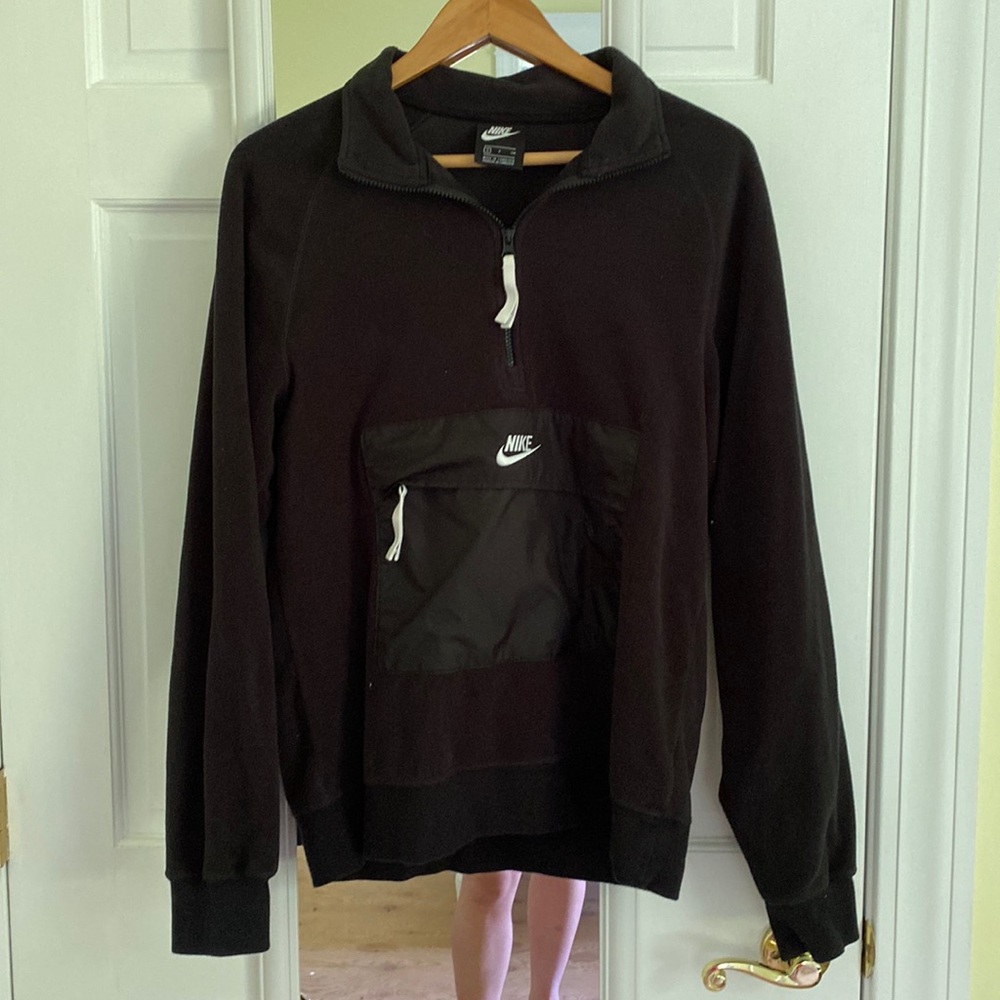 Nike Mens fleece quarter zip size small